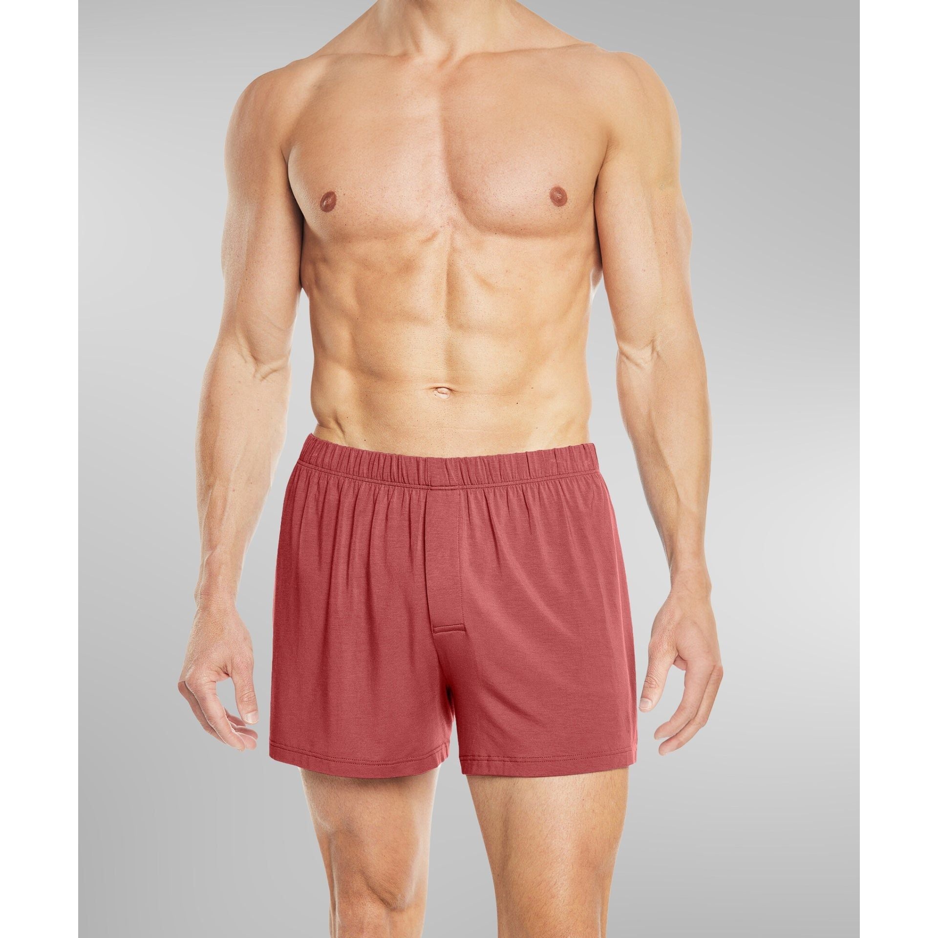Close-up of SilkCut waistband stitching on Micro Modal Air boxers