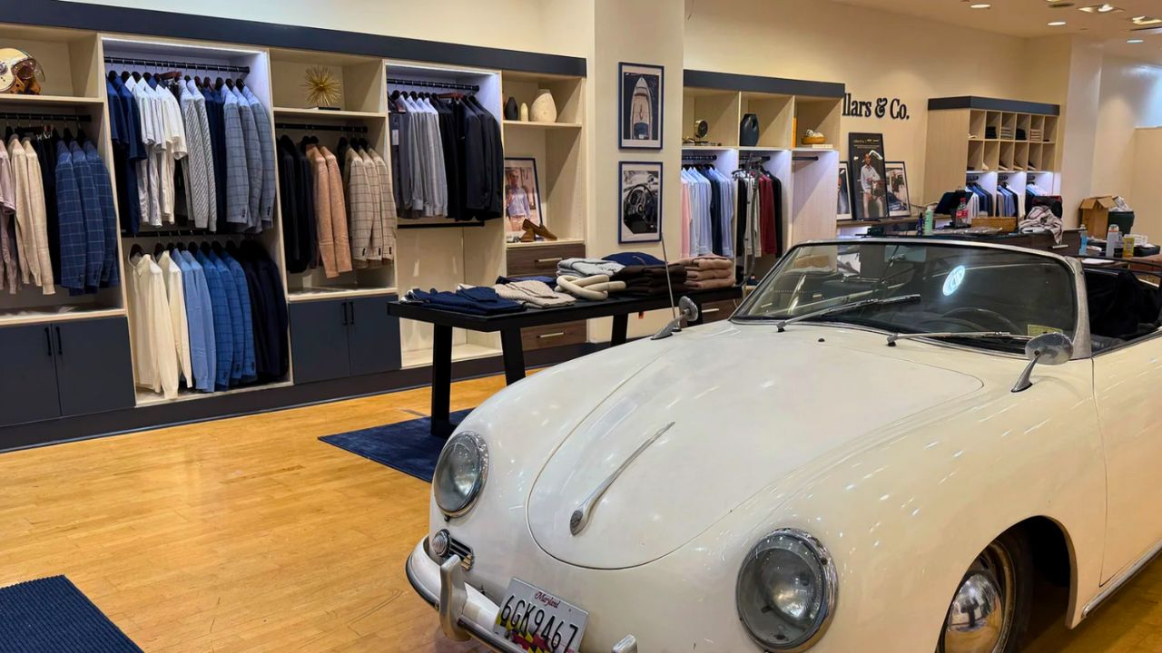 SilkCut x Collars and Co Rockville Pop Up storefront at Congressional Plaza