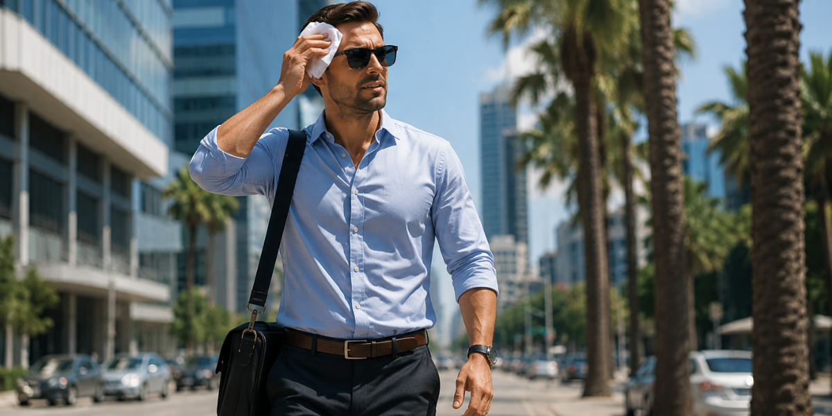 Breathable underwear for men in hot weather